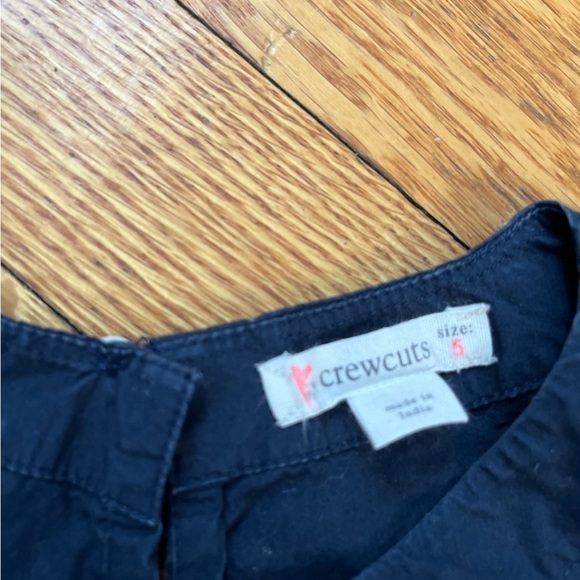 CrewCuts J.crew Navy Dress Floral Flower Ruffle 5 - Picture 4 of 4